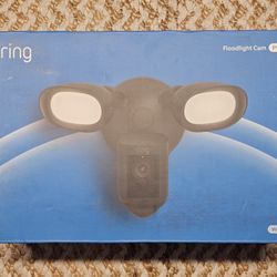 Ring Floodlight Cam Pro Wired – 2K Video Security Camera (Black) | Brand New, Sealed
