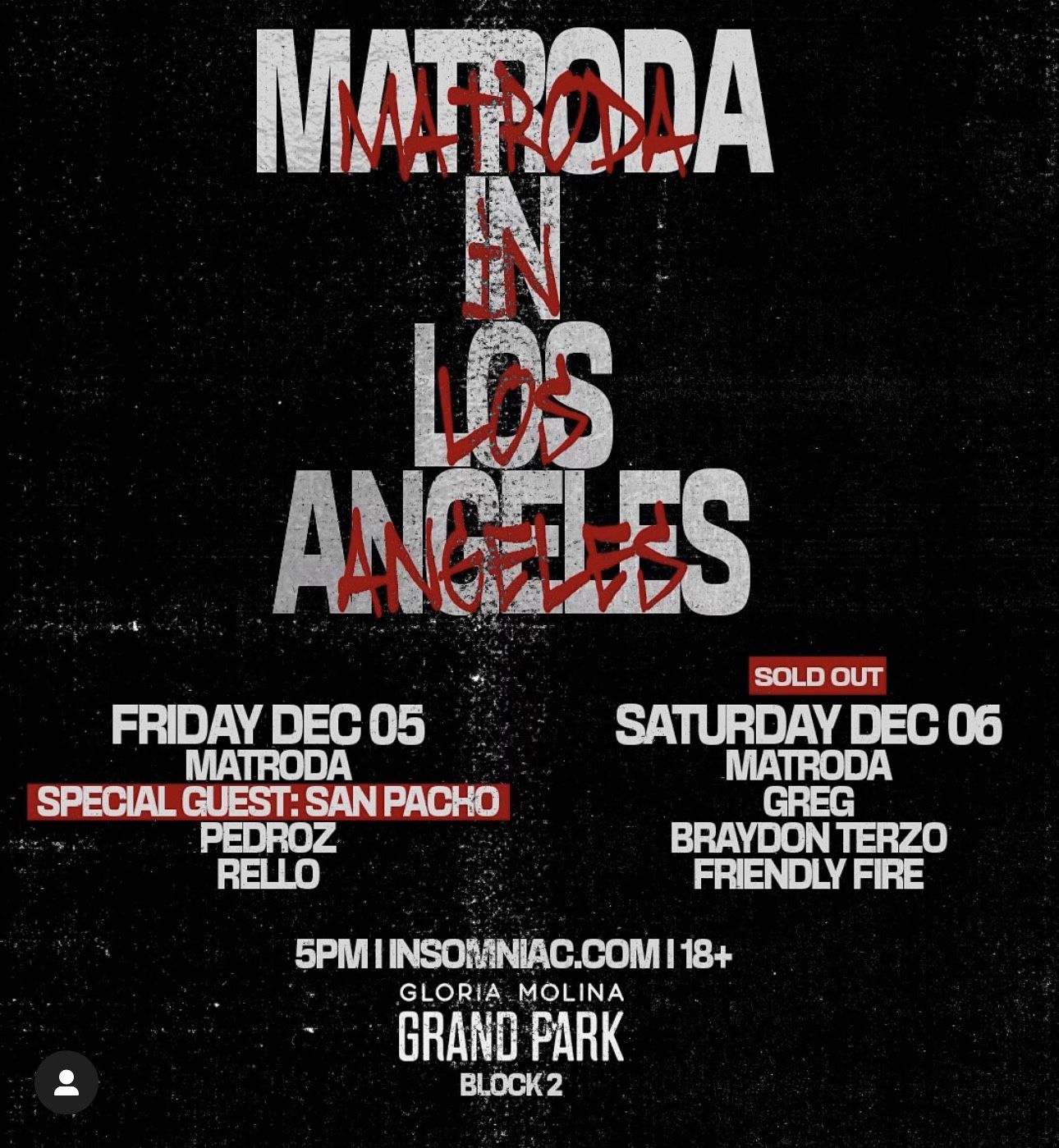 Matroda For Saturday