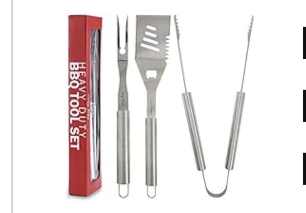 Chef Remi 3 piece BBQ Grill Set