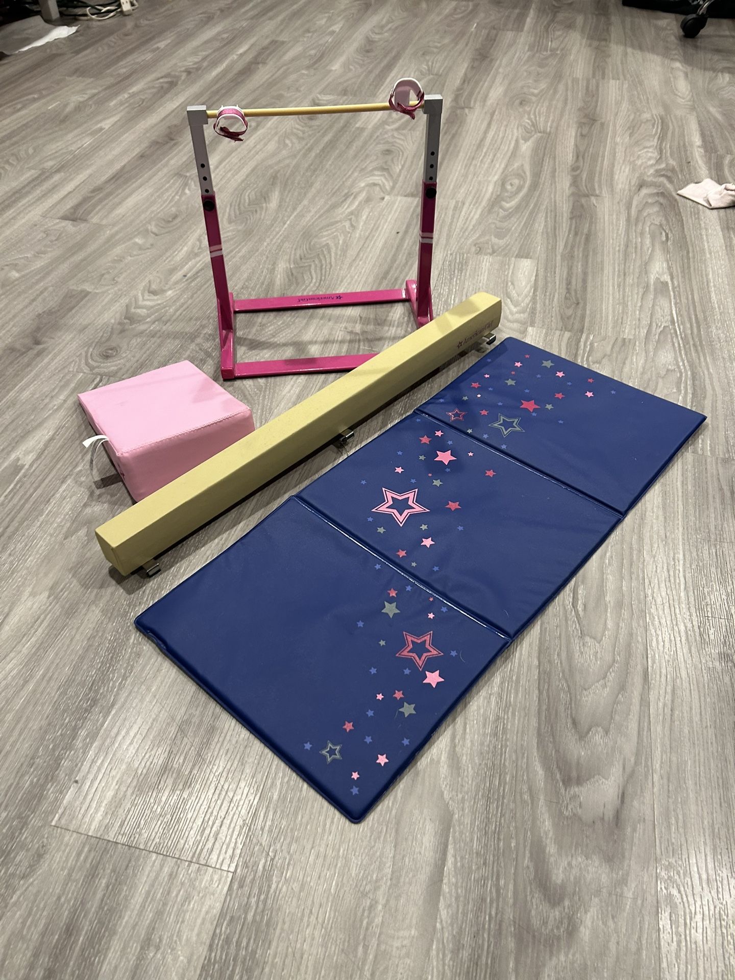 American Girl Brand Gymnastics Set