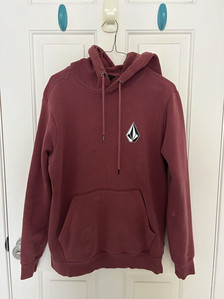 Volcom Hoodie - maroon