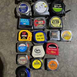 Measuring Tape 20 Piece Collection