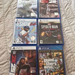 PS4 And PS5 Games 