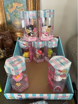 All 9 Hello Kitty and Friends “Chibi in Motion” Series blind-box/keychain