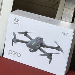 Brand New  DEERC Drone with Camera, D70 Drones with Camera for Adults 1080P HD