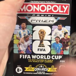 World Cup Monopoly Cards