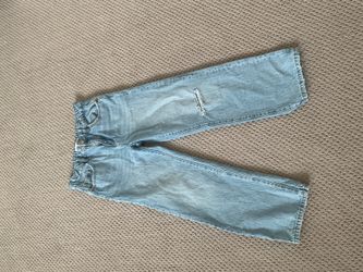 Zara mid-rise straight leg jeans size 13-14