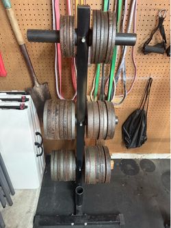 Olympic Weights Plates Gym CAP