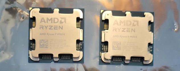 AMD Ryzen 9 9950x & 7 9700x CPUs