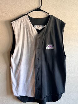 Colorado Rockies Sleeveless Baseball Jersey