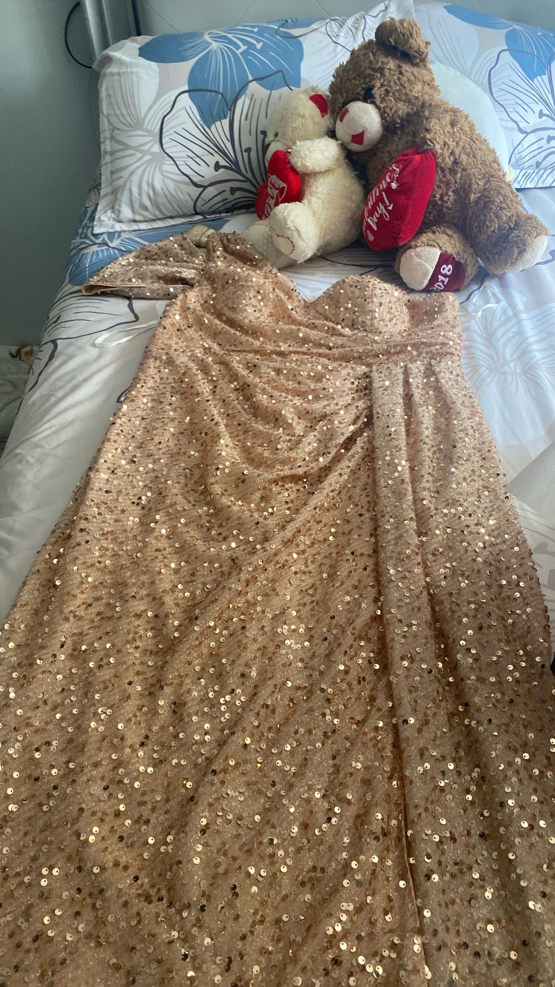 Gold Dress