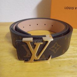Louis Vuitton Brown Belts for Men for sale