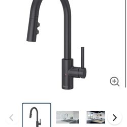 Matte Black Kitchen Faucet New 