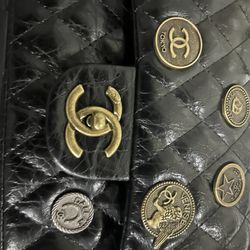 Chanel Coin Medallion Flap Purse
