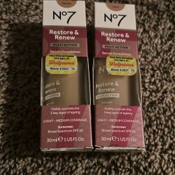 2 x No7  Formula foundation