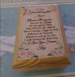 Music jewelry box