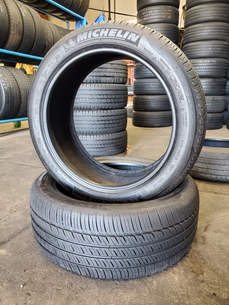 π₯ (2) 245 45 19 Michelin Primacy MXM4 All Season Runflat Tires