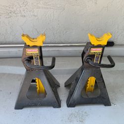 Craftsman Professional 3 Ton Extra High Lift Jackstands (2)