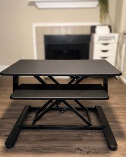 Adjustable Standing Desk Converter with Keyboard Tray