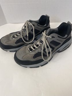 Skechers Vigor 2.0 Trait Men’s Size 12 Wide Sport Athletic Training Shoes; Memory Foam; Gray & Black