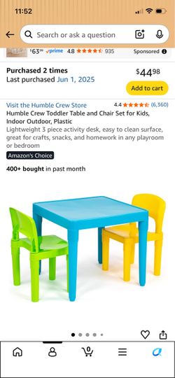 Table and chairs set