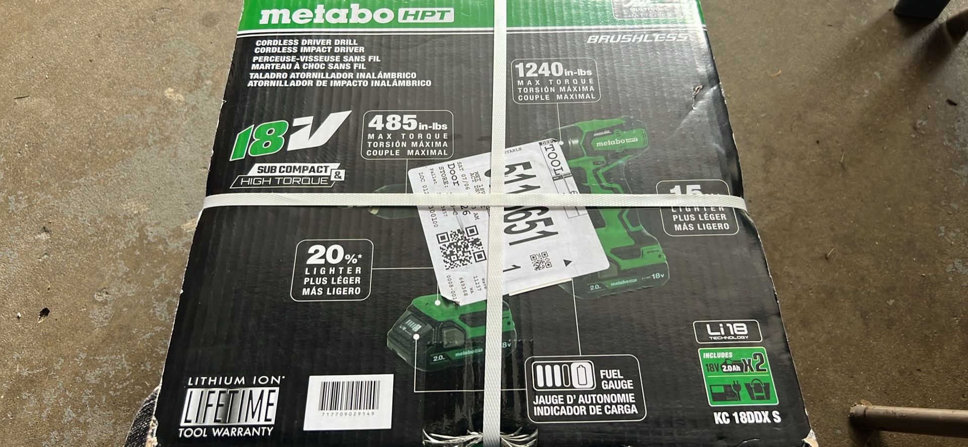 Metabo Drill and impact driver kit