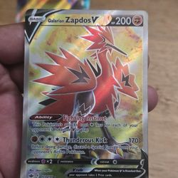 Galarian Zapdos V Full Art