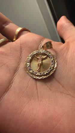 14k Jesus Christ Pendant