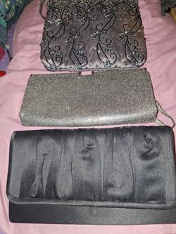 Set of 3 beautiful vintage hand purses/wallets