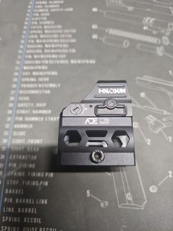 Holosun 507 x2, green, with riser