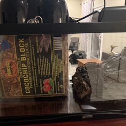 Zoo Med 20 Gallon Complete Set Up!