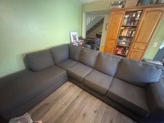 Living Spaces 2 Piece L-Shaped Sectional