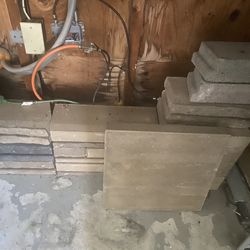 Various Pavers And Sand 