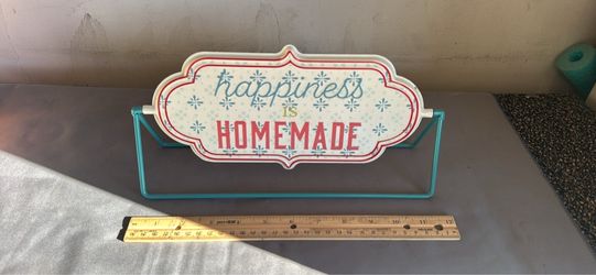 Pioneer woman happiness homemade / bless this home double sided decor