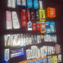 Hygienes, Make up, school supplies... 