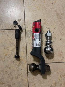 Trailer Hitch Ball Mount Kit with Lock