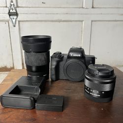 Canon EOS M50 With Sigma 35mm 1.8
