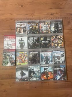 PS4 and PS3 games and controllers
