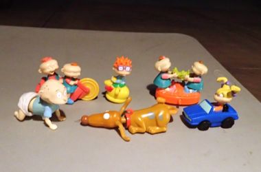 Vintage 1998 Burger King Kids Club Toys: Rugrats (Rugrats Movie Release)