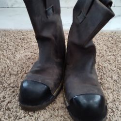 Doc martens steel toe safety toe size 12 work boots Wellington