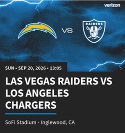 🏈 RAIDERS VS. CHARGERS AT SOFI 🏈