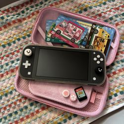 Nintendo Switch Lite, Animal Crossing, & Accessories 