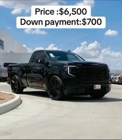 NEW INVENTORY ALERTDropped Sierra single cab with blackout kit