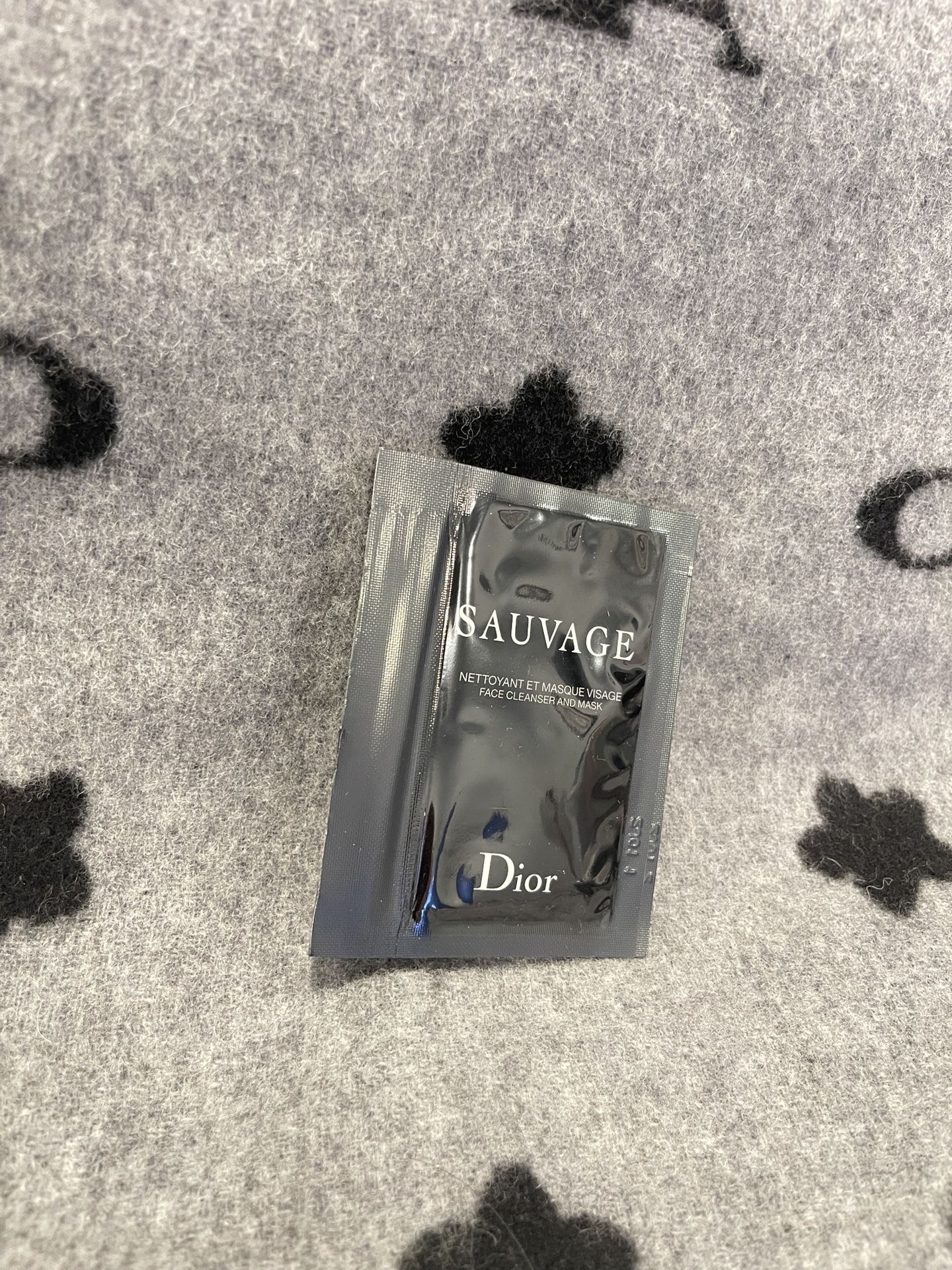 Dior sauvage sample card