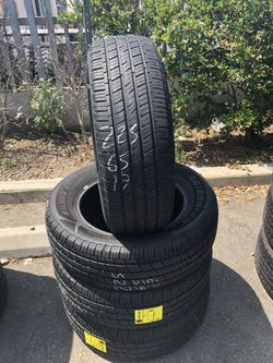 225/65/17 used tires 225-65-17 llantas usadas