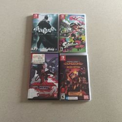 Nintendo switch games used
