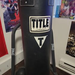 Title Punching Bag With Stand