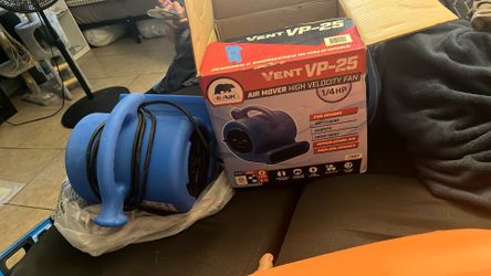 Air Mover High Velocity Fan 1/4HP LIKE NEW 