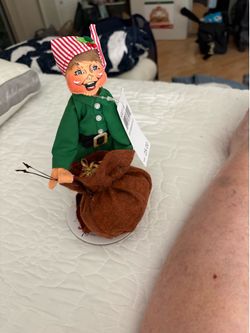 ANNALEE 9 INCH WORKSHOP ELF