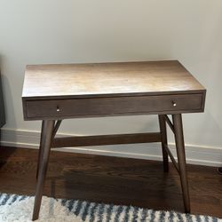 Lundquist Solid Wood Writing Desk